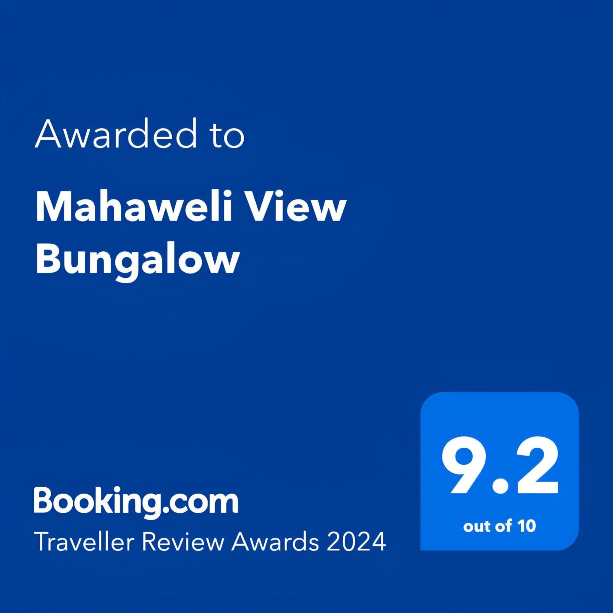 Mahaweli View Bungalow Канди Экстерьер фото